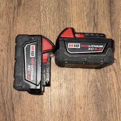 Milwaukee Batteries 