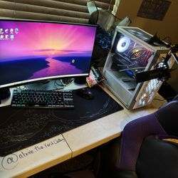 Gaming pc setup 
