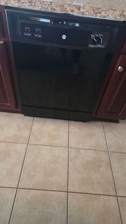 GE Black Built-In Dishwasher