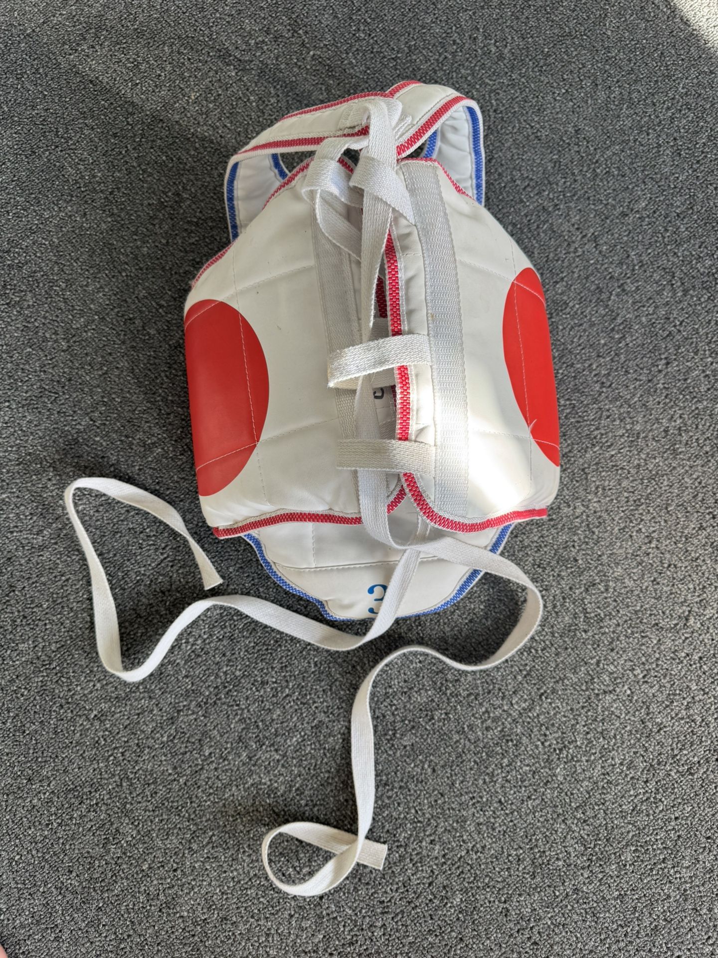 Clip Traditional Martial Arts Reversible Chest Guard Body Protector Taekwondo
