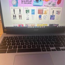 NEW Acer Chromeback 315 15.6 Light Purple Laptop PICKUP READY( 1st come first serve/responders only)