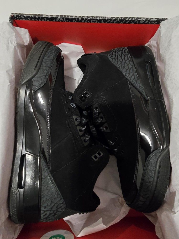 Jordan 3 Retro 'Black Cat' 2025