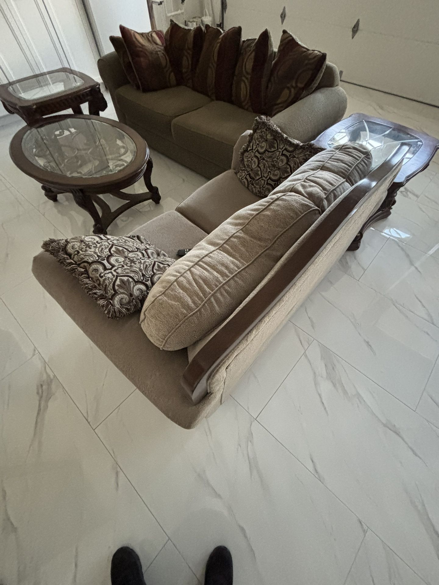 Five Piece Furniture, Including Couch Turn To Bed