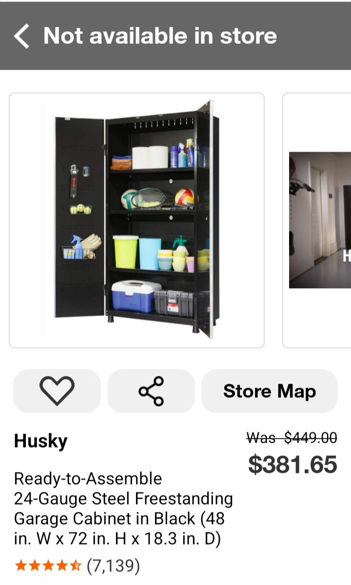 Husky Cabinet ,Storage ,Tool Box ,