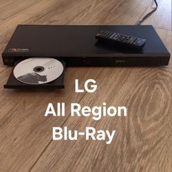 LG BP320 All Region Blu-Ray with Remote Control 