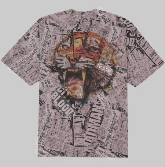 Newspaper S/S Top Supreme 