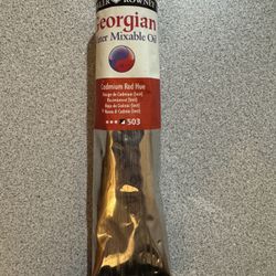 Daler Rowney Georgian Water Mixable Oil Cadmium Red Hue