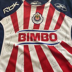 Playera Chivas Firmada