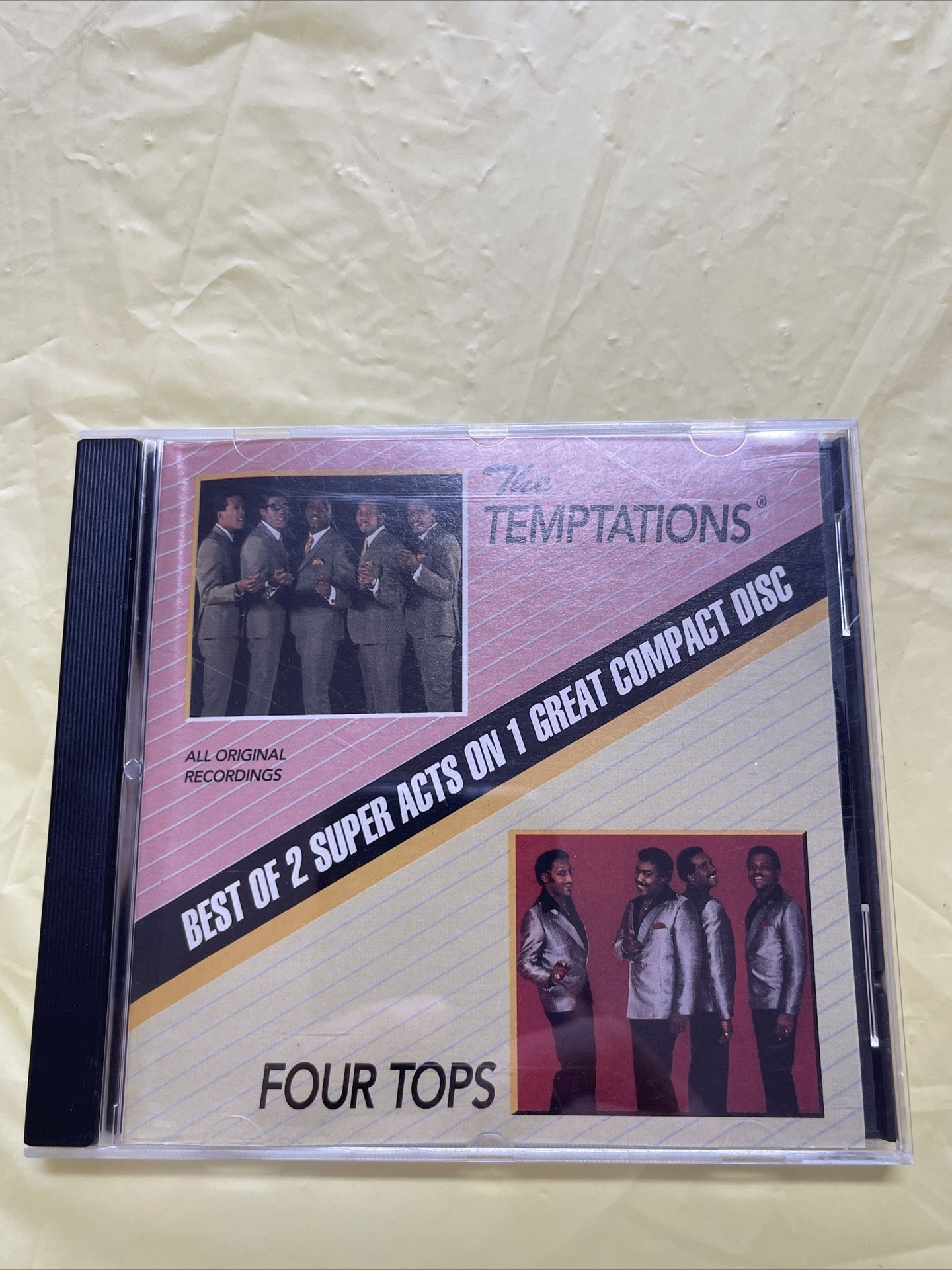 The Temptations And Four Tops : Back to Back CD