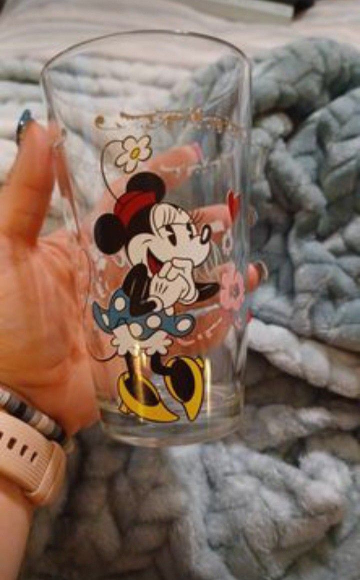 Disney Minnie Mouse Glass 