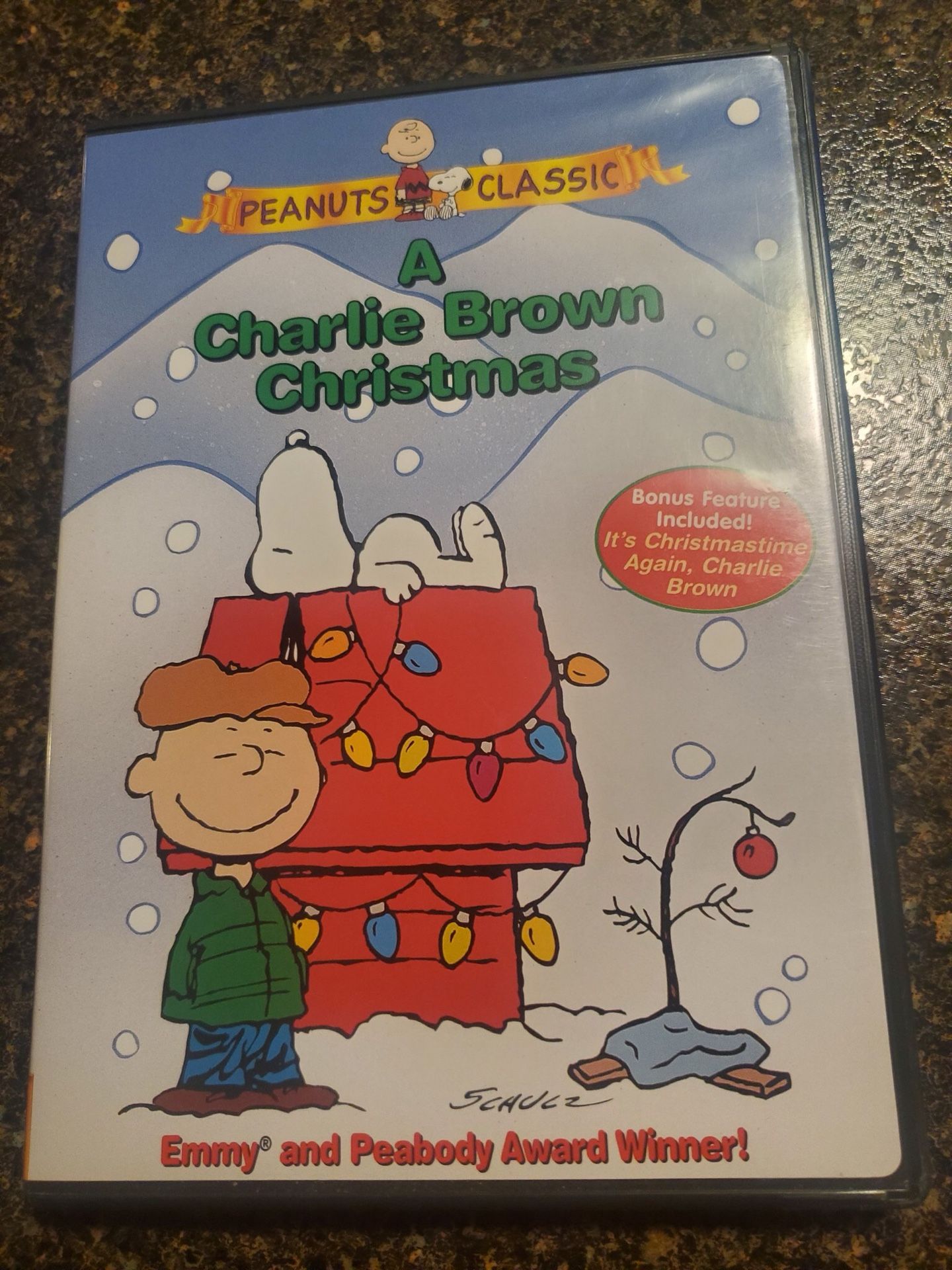 Charlie Brown Christmas dvd. Peanuts 1965 snoopy