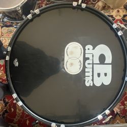 CB Drumset With 2 Rockmaster Gt 5 