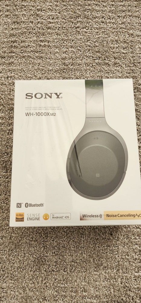 SONY Headset Wh 1000xm2 New In Box Sealed
