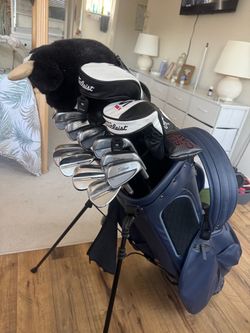 New Titleist Links Legend members 5 way golf bag