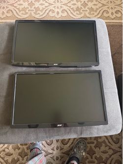2 Two Acer 24” Monitors