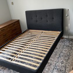 Ikea IDANAS Queen Bed Frame 