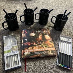 Fondue Set + Recipe Book