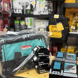 MAKITA TOOLS ( ⚒️ battery 🔋 charger 🔌 and contractor Bags)