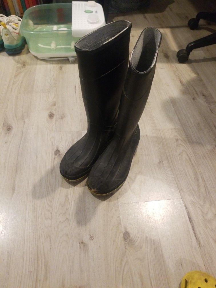 Chemical Proof Steel Toe Rubber Boots