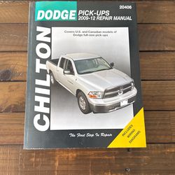 Chilton Dodge Pick-ups Repair Manual