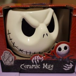 Nightmare Before Christmas: Jack Skellington - Head Molded Mug