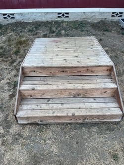 Free patio steps