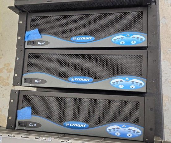 CROWN CL1 & CL2 AMPLIFIERS