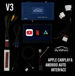 MyVQParts LLT-YF-VER5097H-2 4K Screen Upgrade Module for G37 Sedan