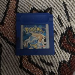 Pokemon blue OG game boy game