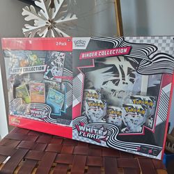 Pokemon White Flare Binder + Unova Poster Collection Bundle (from Sam's Club)