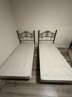 Two Twin Bed Frames