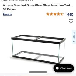 Aqueon 55g Tank & Stand 