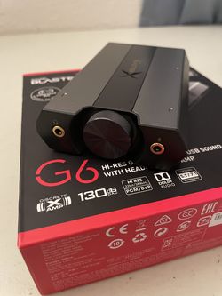 Creative Sound BlasterX G6 USB DAC/Amp