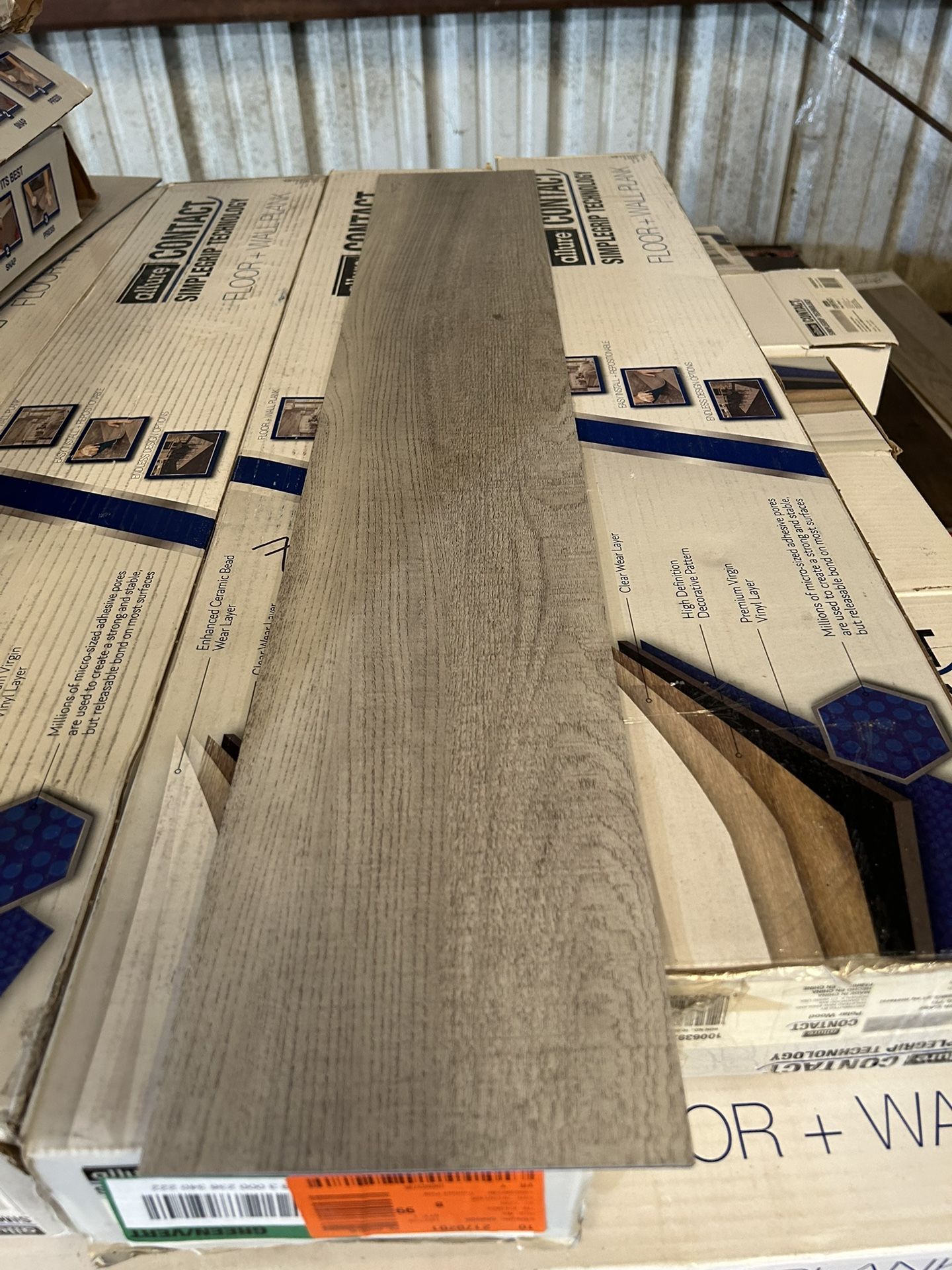 peel & stick vinyl plank flooring $1 sq.ft ✅