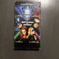 Batman And Robin VHS // Ready For Pick Up