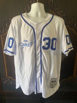 NWT The Sandlot Benny "The Jet" Rodriguez #30 Headgear Classics Men's XL Jersey