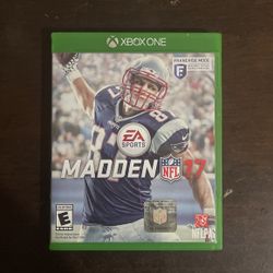 Madden 17 Xbox One Edition 