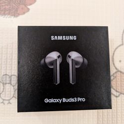 Samsung Galaxy Buds3 Pro Silver New Unopened