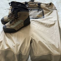 Cabela’s Waders and Boots (Like new)