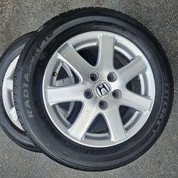 205/60/16 Honda Accord Wheels