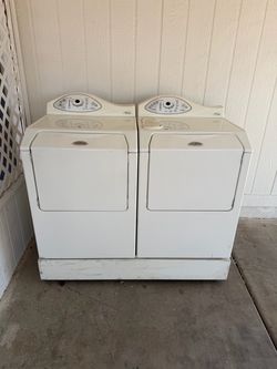 Washer and dryer