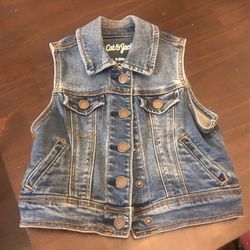 Girls Jean Vest 