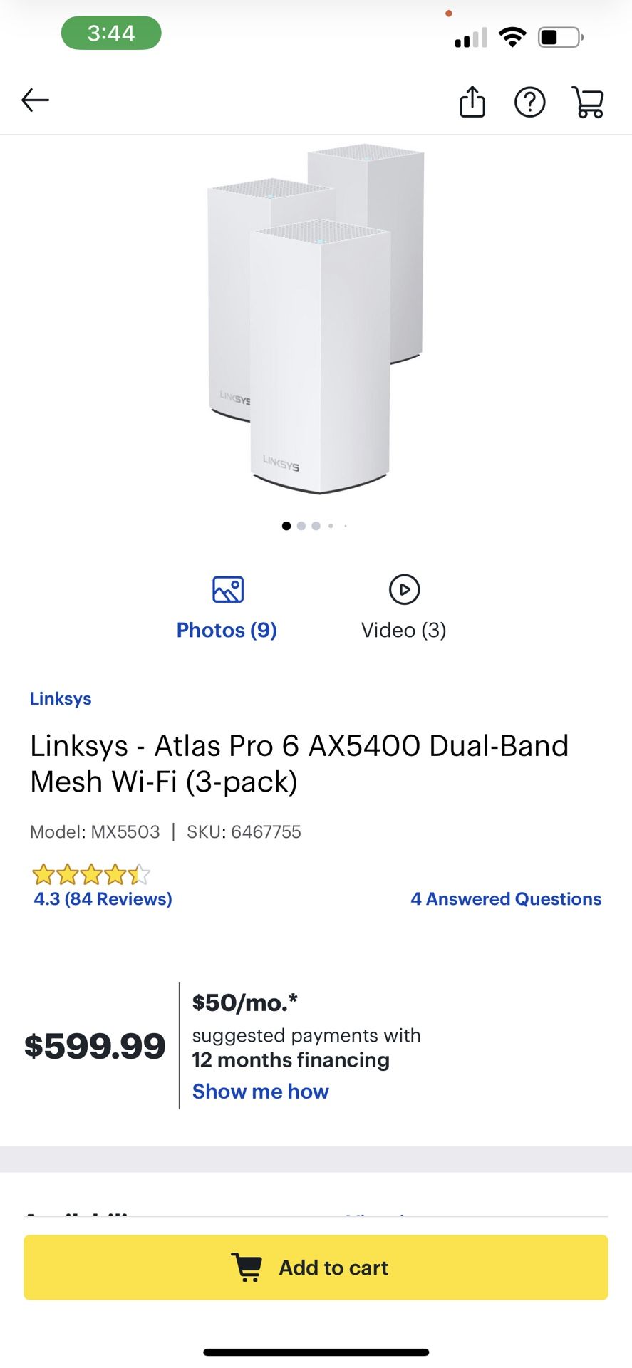 Linksys Atlas Pro 6 AX5400