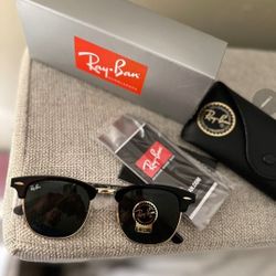 Rayban Sunglasses Clubmaster Model 3016 51mm Lentes Ray Ban 