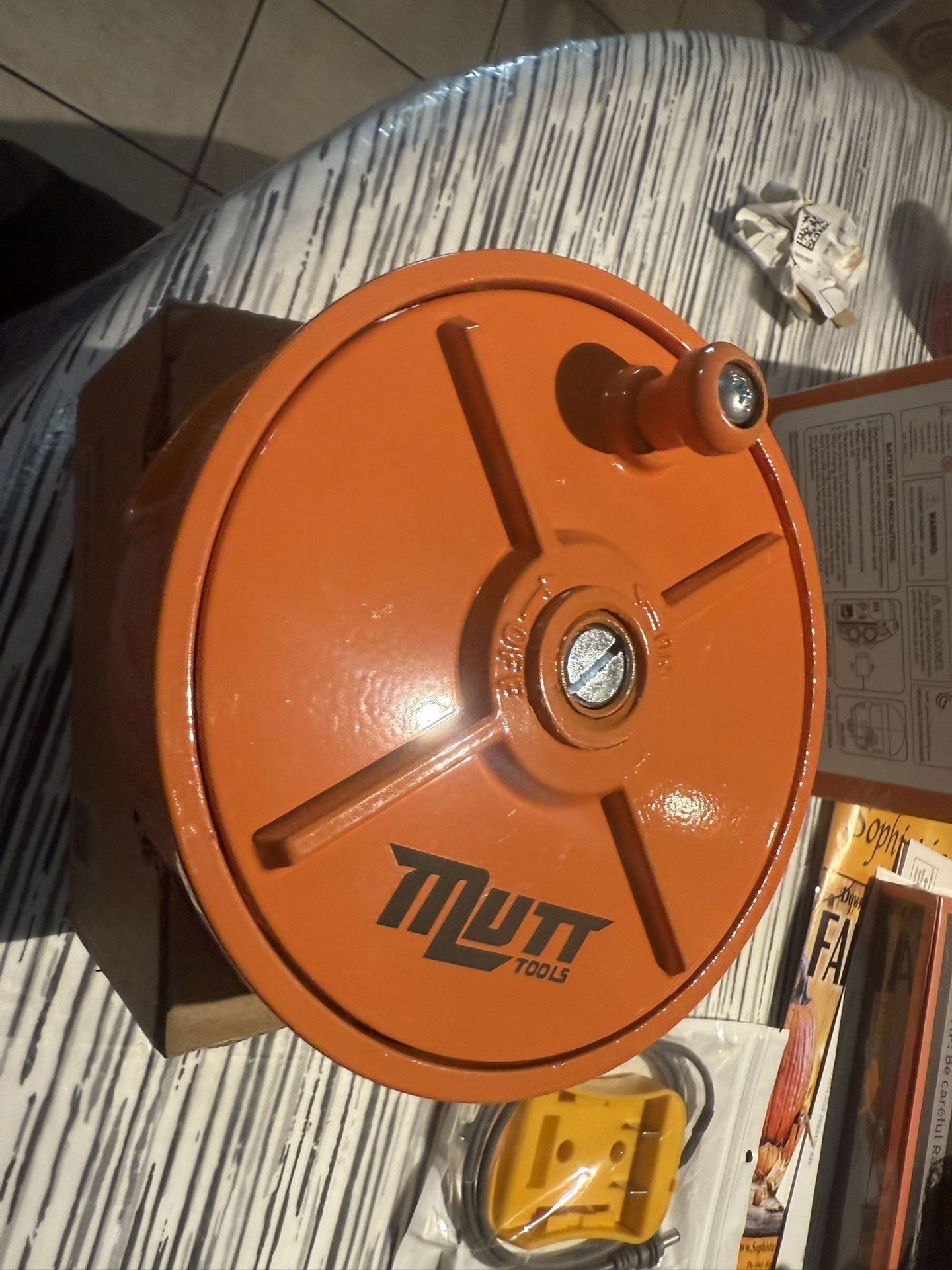 Aluminum Tie Wire Reel with Belt Loops – Fits 12–18 Gauge Tie Wire Rolls Up to 3.5 lbs – Lightweight Dispenser for Ironworkers, Rodbusters, and Rebar