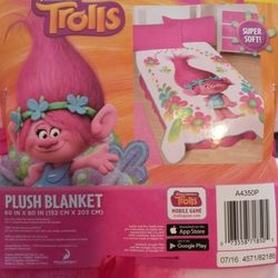 Trolls Plush blanket