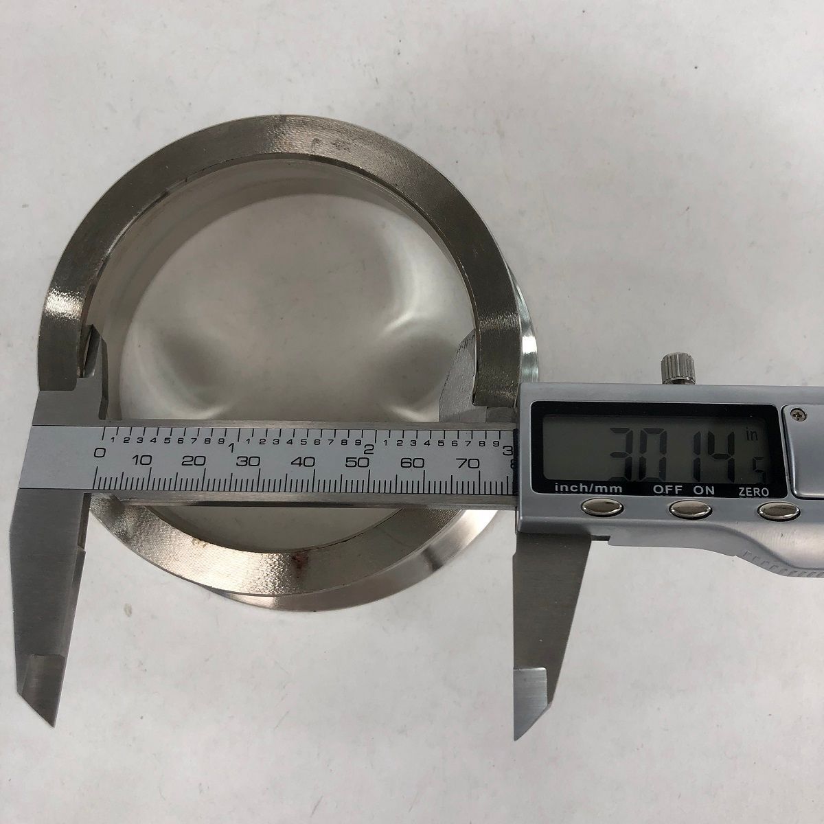 Adapter 3.5" I.D. to 3" I.D. Mold Seamless VBand Flange 1.5" Height(vb350300)