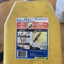 5 Gallon Diesel Can Container