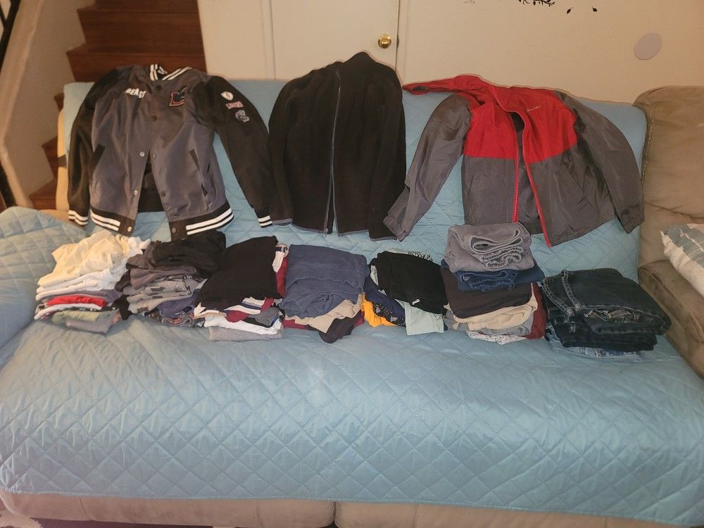 Huge Lot Of Boys Clothes Size 8-10