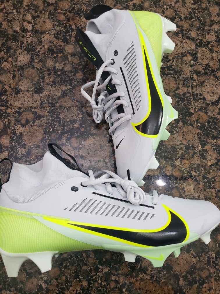 Nike Vapor Edge Pro 360 2 Football Cleats Pure Platinum 